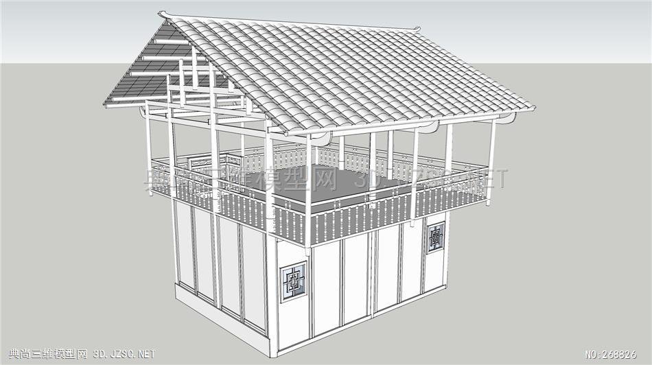 建筑模型平面设计图