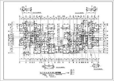 建筑平面设计施工图