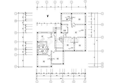 建筑平面设计施工图