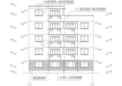 建筑平面设计施工图