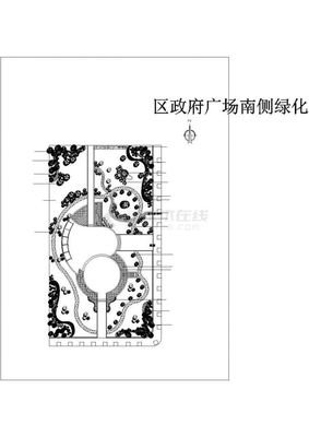 园林平面设计图标注