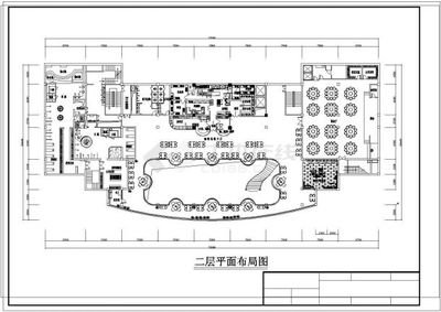 餐厅前台平面设计图