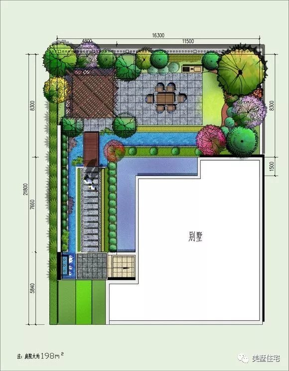 庭院平面设计图介绍