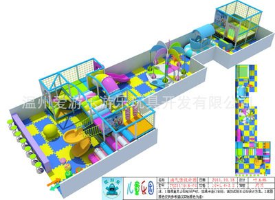 儿童游乐房间平面设计