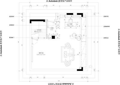 现代极简平面设计图