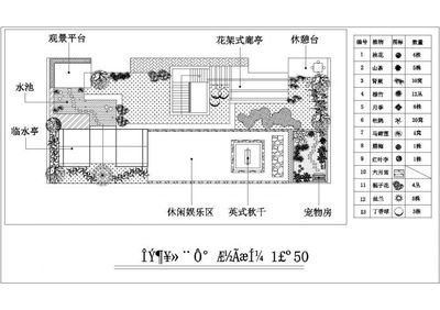 花园平面设计图闵行区