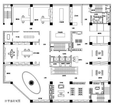 杭州家具展厅平面设计