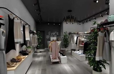 服装门店平面设计图片