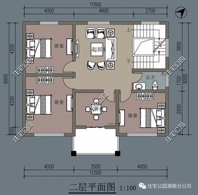 入户门正对卧室平面设计