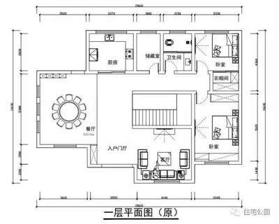 入户门正对卧室平面设计