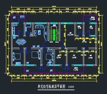 商铺改住房平面设计