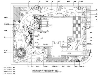 别墅花园平面设计要素