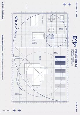 平面设计规范图解书写格式