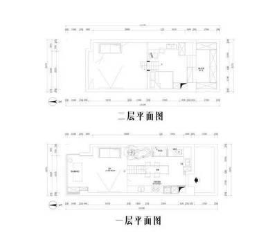 小平房公寓平面设计