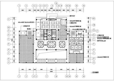 酒店酒廊平面设计图纸