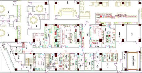 茶餐厅厨房平面设计布局