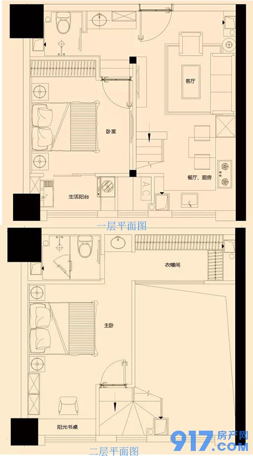 衣帽间平面设计难点分析