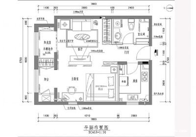 方正公寓装修平面设计图