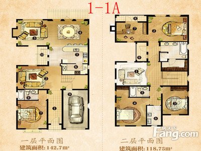 45米房平面设计