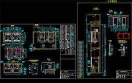 电梯内部平面设计图