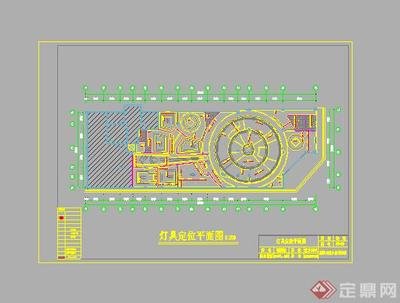 灯光平面设计图纸大全