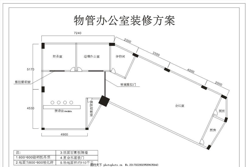 物业公司平面设计内容包括