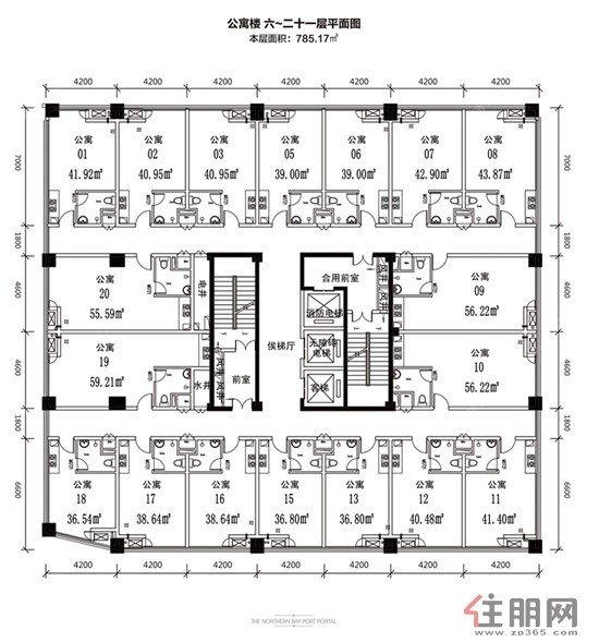 楼盘平面设计蓝图图片