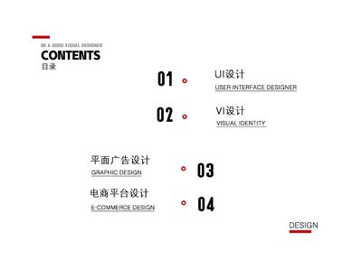 网店平面设计资料目录图