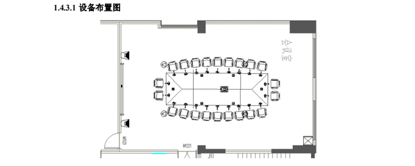 会议厅的平面设计