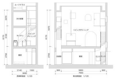 日本独立住宅平面设计