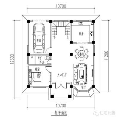 浙江房子平面设计图