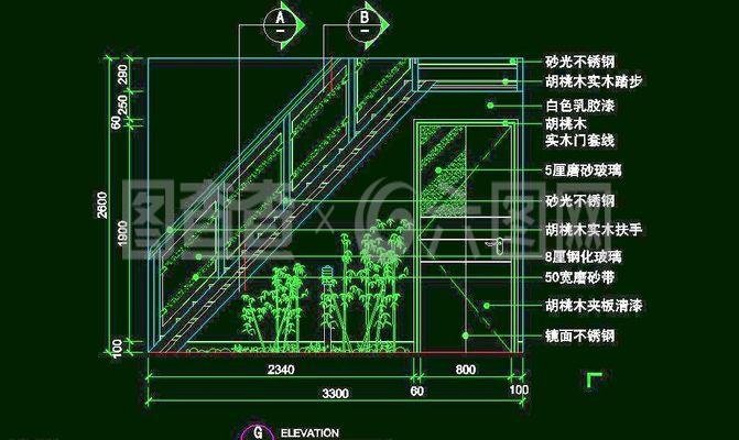 实木楼梯平面设计软件