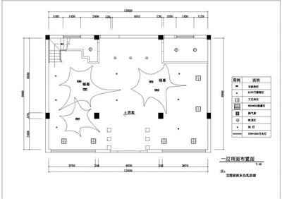 咖啡店的平面设计