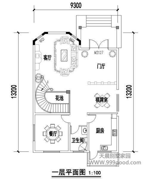 家庭住房平面设计图