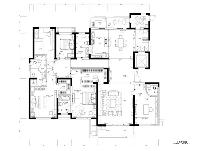 平墅平面设计方案