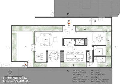 设计展示空间平面设计图